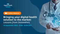 Doctor holding phone - digital health