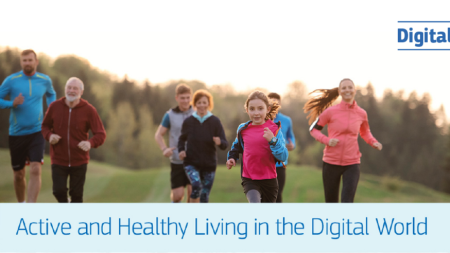 Active and Healthy Living in the Digital World Banner